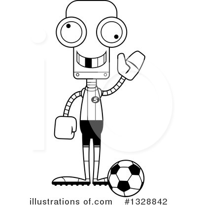 Royalty-Free (RF) Robot Clipart Illustration by Cory Thoman - Stock Sample #1328842