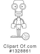 Robot Clipart #1328861 by Cory Thoman