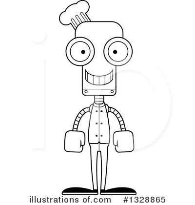 Royalty-Free (RF) Robot Clipart Illustration by Cory Thoman - Stock Sample #1328865