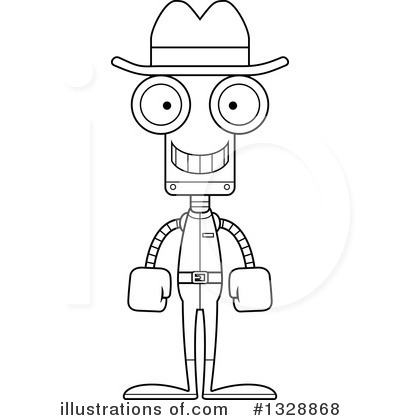 Royalty-Free (RF) Robot Clipart Illustration by Cory Thoman - Stock Sample #1328868