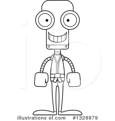 Royalty-Free (RF) Robot Clipart Illustration by Cory Thoman - Stock Sample #1328879