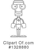 Robot Clipart #1328880 by Cory Thoman