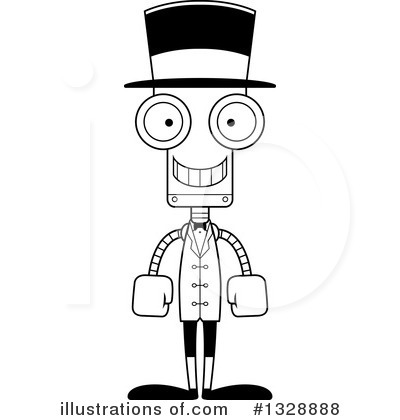 Royalty-Free (RF) Robot Clipart Illustration by Cory Thoman - Stock Sample #1328888
