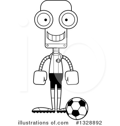 Royalty-Free (RF) Robot Clipart Illustration by Cory Thoman - Stock Sample #1328892