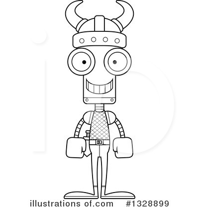 Royalty-Free (RF) Robot Clipart Illustration by Cory Thoman - Stock Sample #1328899