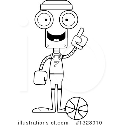 Royalty-Free (RF) Robot Clipart Illustration by Cory Thoman - Stock Sample #1328910