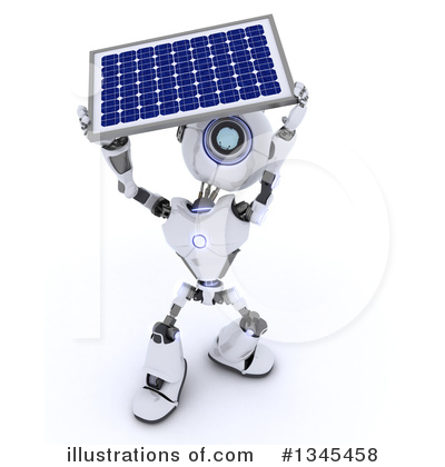 Royalty-Free (RF) Robot Clipart Illustration by KJ Pargeter - Stock Sample #1345458