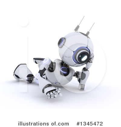 Royalty-Free (RF) Robot Clipart Illustration by KJ Pargeter - Stock Sample #1345472