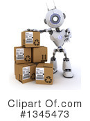 Robot Clipart #1345473 by KJ Pargeter