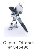 Robot Clipart #1345496 by KJ Pargeter