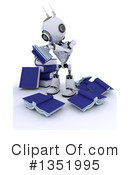 Robot Clipart #1351995 by KJ Pargeter
