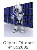 Robot Clipart #1352002 by KJ Pargeter