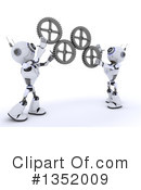 Robot Clipart #1352009 by KJ Pargeter