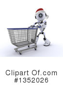 Robot Clipart #1352026 by KJ Pargeter