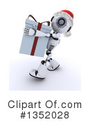 Robot Clipart #1352028 by KJ Pargeter