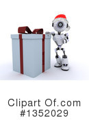 Robot Clipart #1352029 by KJ Pargeter