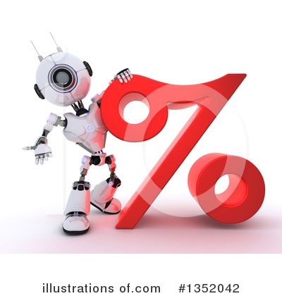 Royalty-Free (RF) Robot Clipart Illustration by KJ Pargeter - Stock Sample #1352042