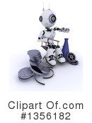 Robot Clipart #1356182 by KJ Pargeter