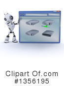 Robot Clipart #1356195 by KJ Pargeter