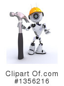 Robot Clipart #1356216 by KJ Pargeter