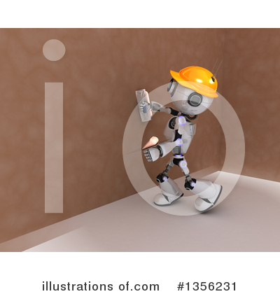 Royalty-Free (RF) Robot Clipart Illustration by KJ Pargeter - Stock Sample #1356231