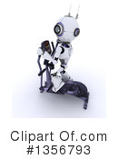 Robot Clipart #1356793 by KJ Pargeter