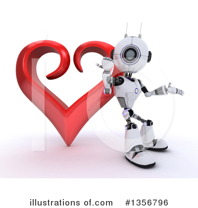 Royalty-Free (RF) Robot Clipart Illustration by KJ Pargeter - Stock Sample #1356796