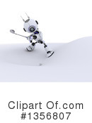 Robot Clipart #1356807 by KJ Pargeter