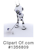 Robot Clipart #1356809 by KJ Pargeter