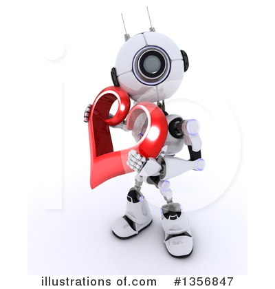 Royalty-Free (RF) Robot Clipart Illustration by KJ Pargeter - Stock Sample #1356847