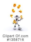 Robot Clipart #1358716 by KJ Pargeter
