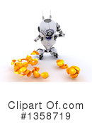 Robot Clipart #1358719 by KJ Pargeter