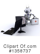 Robot Clipart #1358737 by KJ Pargeter