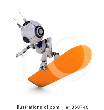 Snowboarding Clipart #1358746 by KJ Pargeter