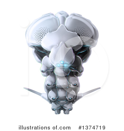 Royalty-Free (RF) Robot Clipart Illustration by Leo Blanchette - Stock Sample #1374719