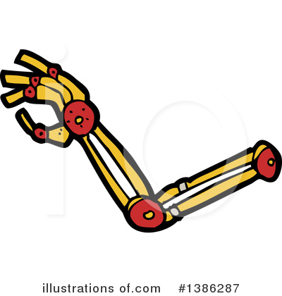 Royalty-Free (RF) Robot Clipart Illustration by lineartestpilot - Stock Sample #1386287