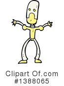 Robot Clipart #1388065 by lineartestpilot