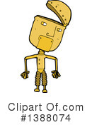 Robot Clipart #1388074 by lineartestpilot
