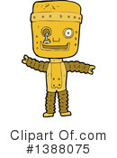 Robot Clipart #1388075 by lineartestpilot