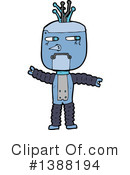 Robot Clipart #1388194 by lineartestpilot