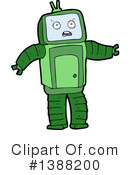 Robot Clipart #1388200 by lineartestpilot