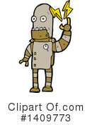 Robot Clipart #1409773 by lineartestpilot