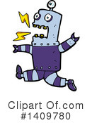Robot Clipart #1409780 by lineartestpilot