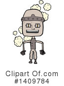 Robot Clipart #1409784 by lineartestpilot