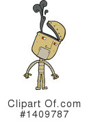 Robot Clipart #1409787 by lineartestpilot