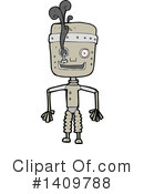 Robot Clipart #1409788 by lineartestpilot