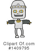 Robot Clipart #1409795 by lineartestpilot