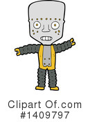 Robot Clipart #1409797 by lineartestpilot