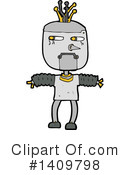 Robot Clipart #1409798 by lineartestpilot