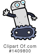 Robot Clipart #1409800 by lineartestpilot